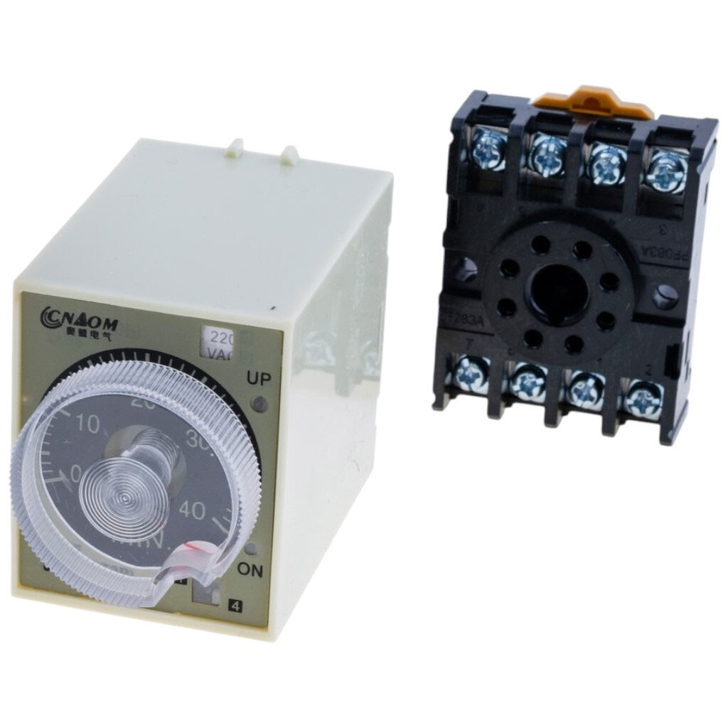 Реле времени с задержкой включения 220VAC, ST3P-AG 220VAC, 4M/40M/4H/24H - № 2 Реле времени с задержкой включения 220VAC, ST3P-AG 220VAC, 4M/40M/4H/24H - № 2
