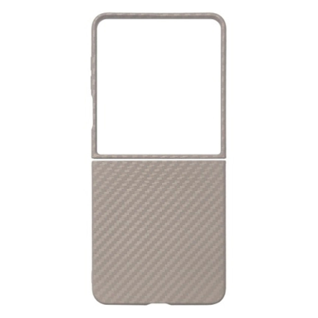 Чехол (накладка) Samsung Galaxy Flip 7, Piblue Flagship Kevlar, Серый - № 1 Чехол (накладка) Samsung Galaxy Flip 7, Piblue Flagship Kevlar, Серый - № 1