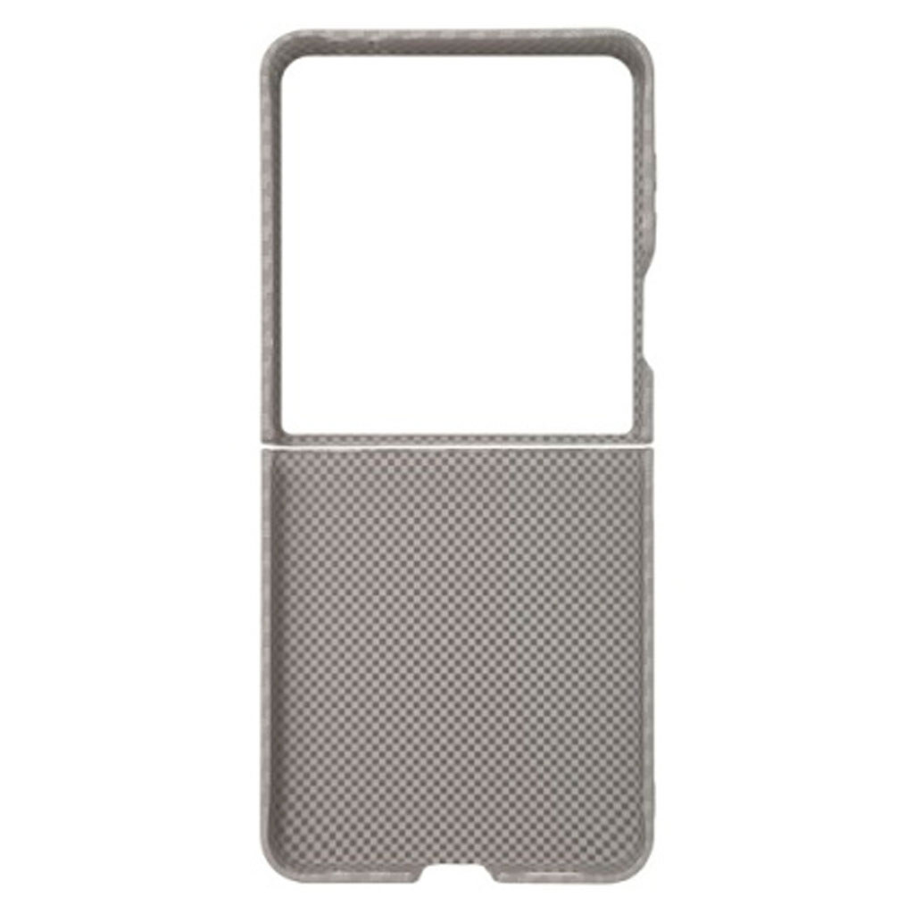 Чехол (накладка) Samsung Galaxy Flip 7, Piblue Flagship Kevlar, Серый - № 2 Чехол (накладка) Samsung Galaxy Flip 7, Piblue Flagship Kevlar, Серый - № 2