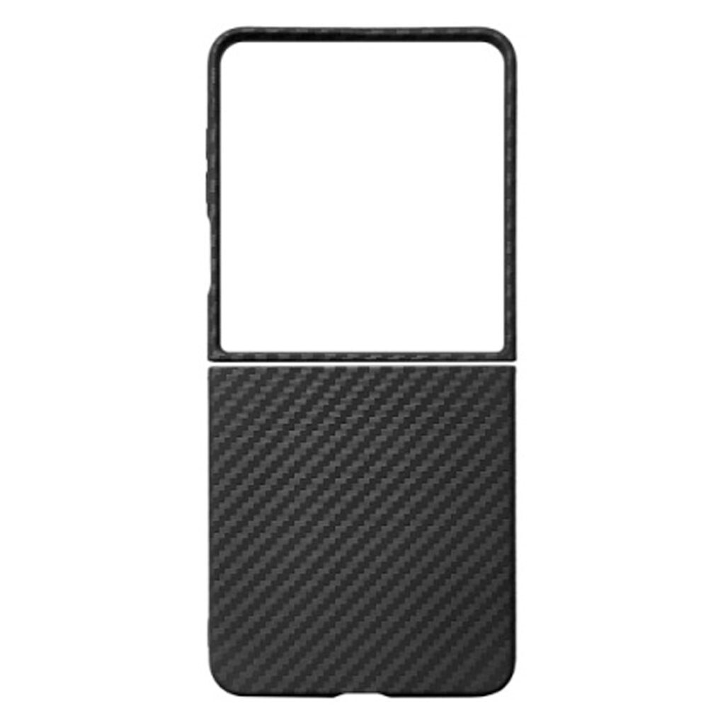 Чехол (накладка) Samsung Galaxy Flip 7, Piblue Flagship Kevlar, Черный - № 1 Чехол (накладка) Samsung Galaxy Flip 7, Piblue Flagship Kevlar, Черный - № 1