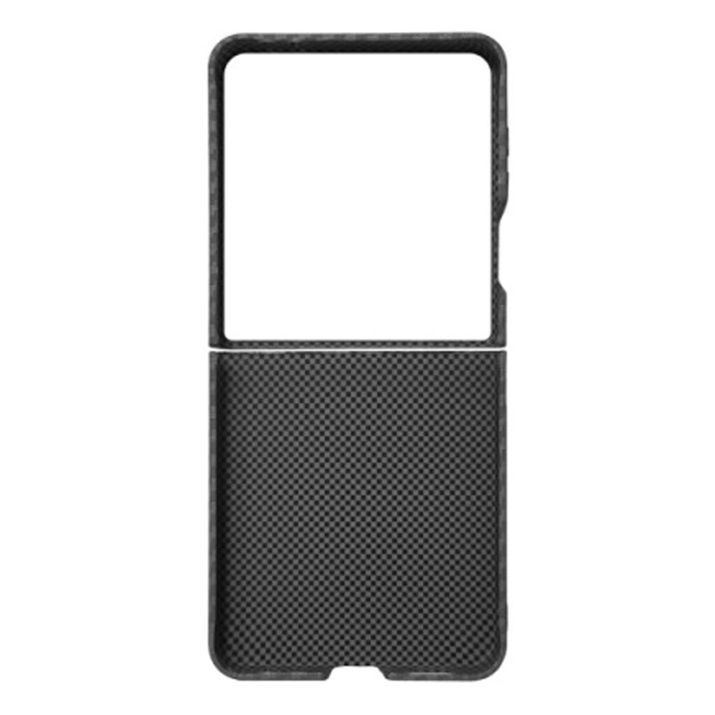 Чехол (накладка) Samsung Galaxy Flip 7, Piblue Flagship Kevlar, Черный - № 2 Чехол (накладка) Samsung Galaxy Flip 7, Piblue Flagship Kevlar, Черный - № 2