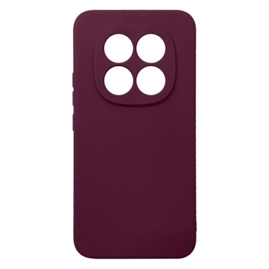 Чохол (накладка) Xiaomi Redmi Note 15 Pro 5G, Original Soft Case, Бордовий - № 1 Чохол (накладка) Xiaomi Redmi Note 15 Pro 5G, Original Soft Case, Бордовий - № 1