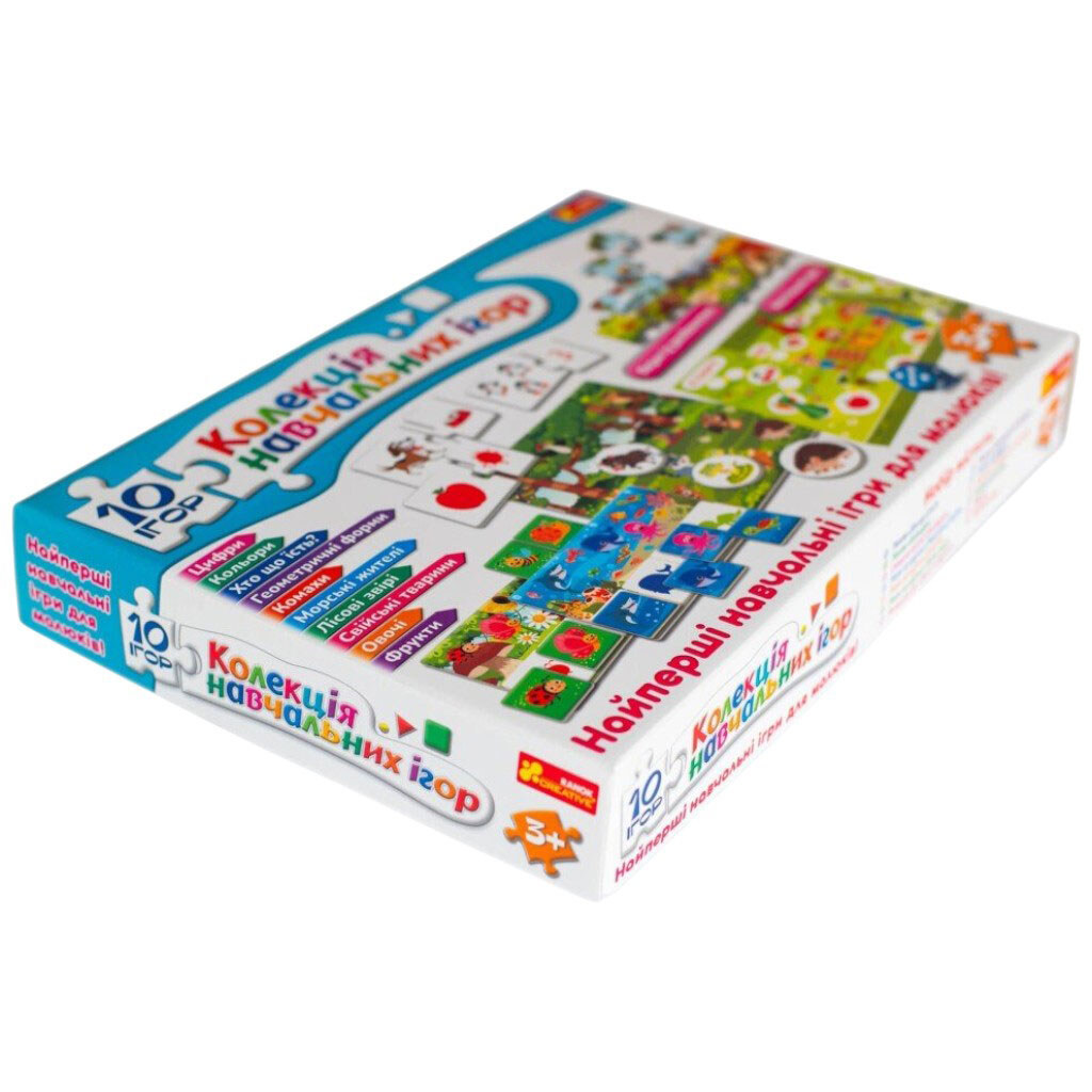 Коллекция обучающих игр: 10 игр, Ранок - № 4 Коллекция обучающих игр: 10 игр, Ранок - № 4