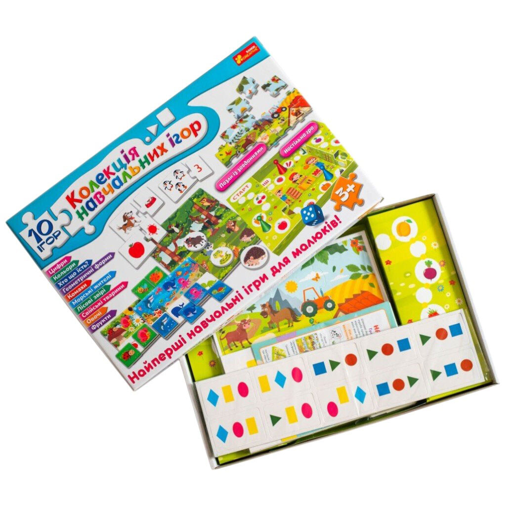 Коллекция обучающих игр: 10 игр, Ранок - № 6 Коллекция обучающих игр: 10 игр, Ранок - № 6