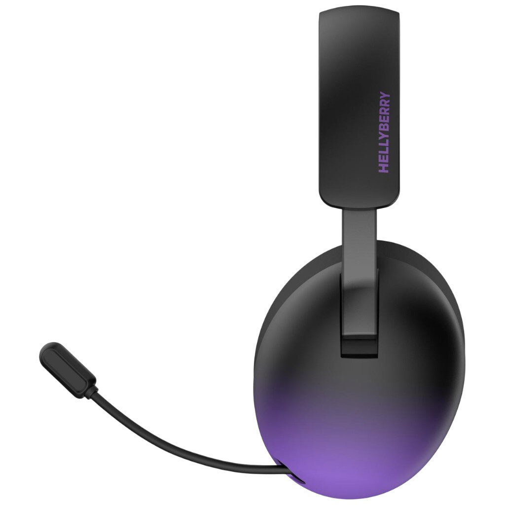 Bluetooth-гарнітура Hator Hellyberry HH30 Pro, З мікрофоном, Стерео, Чорний - № 3 Bluetooth-гарнітура Hator Hellyberry HH30 Pro, З мікрофоном, Стерео, Чорний - № 3