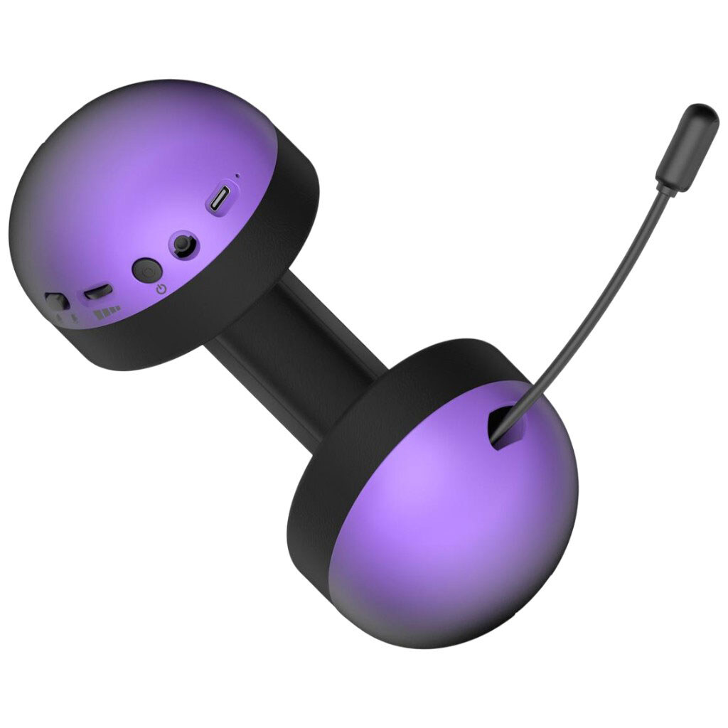 Bluetooth-гарнітура Hator Hellyberry HH30 Pro, З мікрофоном, Стерео, Чорний - № 5 Bluetooth-гарнітура Hator Hellyberry HH30 Pro, З мікрофоном, Стерео, Чорний - № 5