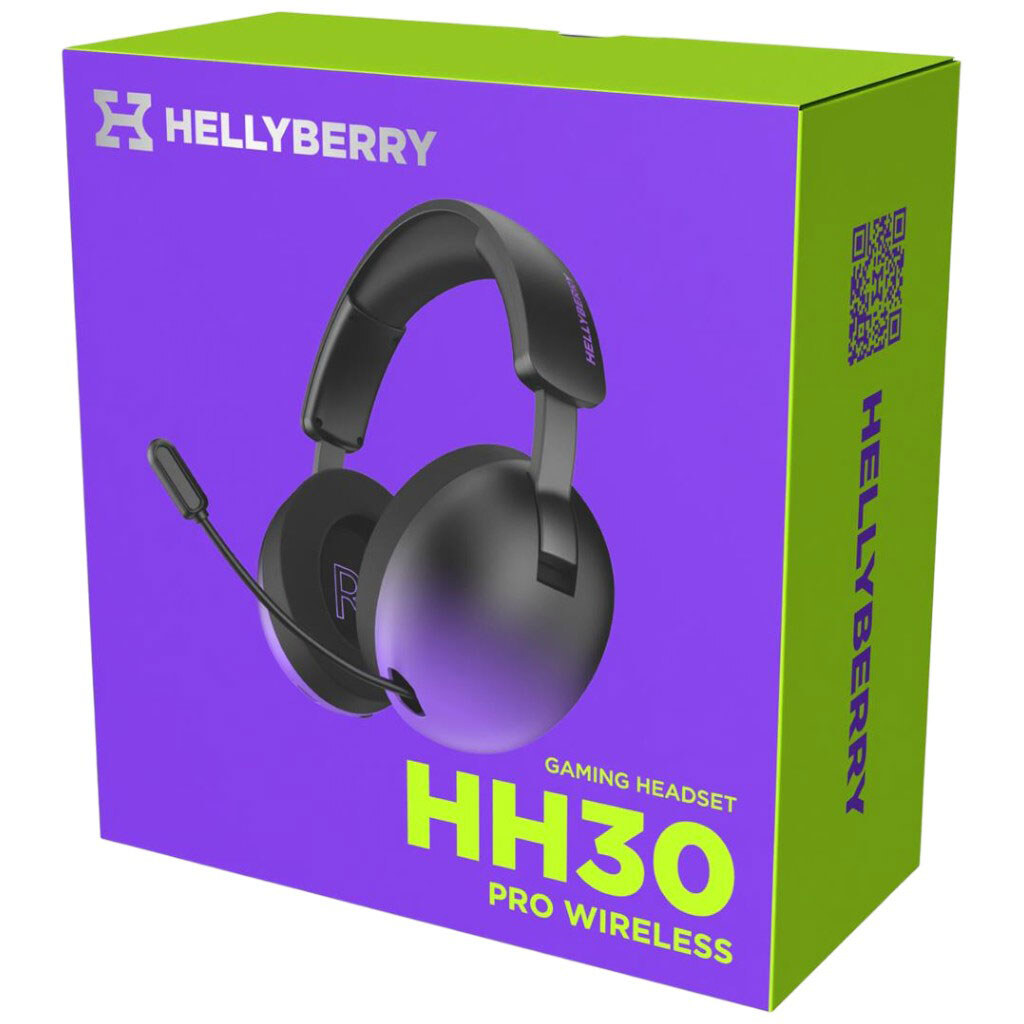 Bluetooth-гарнітура Hator Hellyberry HH30 Pro, З мікрофоном, Стерео, Чорний - № 9 Bluetooth-гарнітура Hator Hellyberry HH30 Pro, З мікрофоном, Стерео, Чорний - № 9