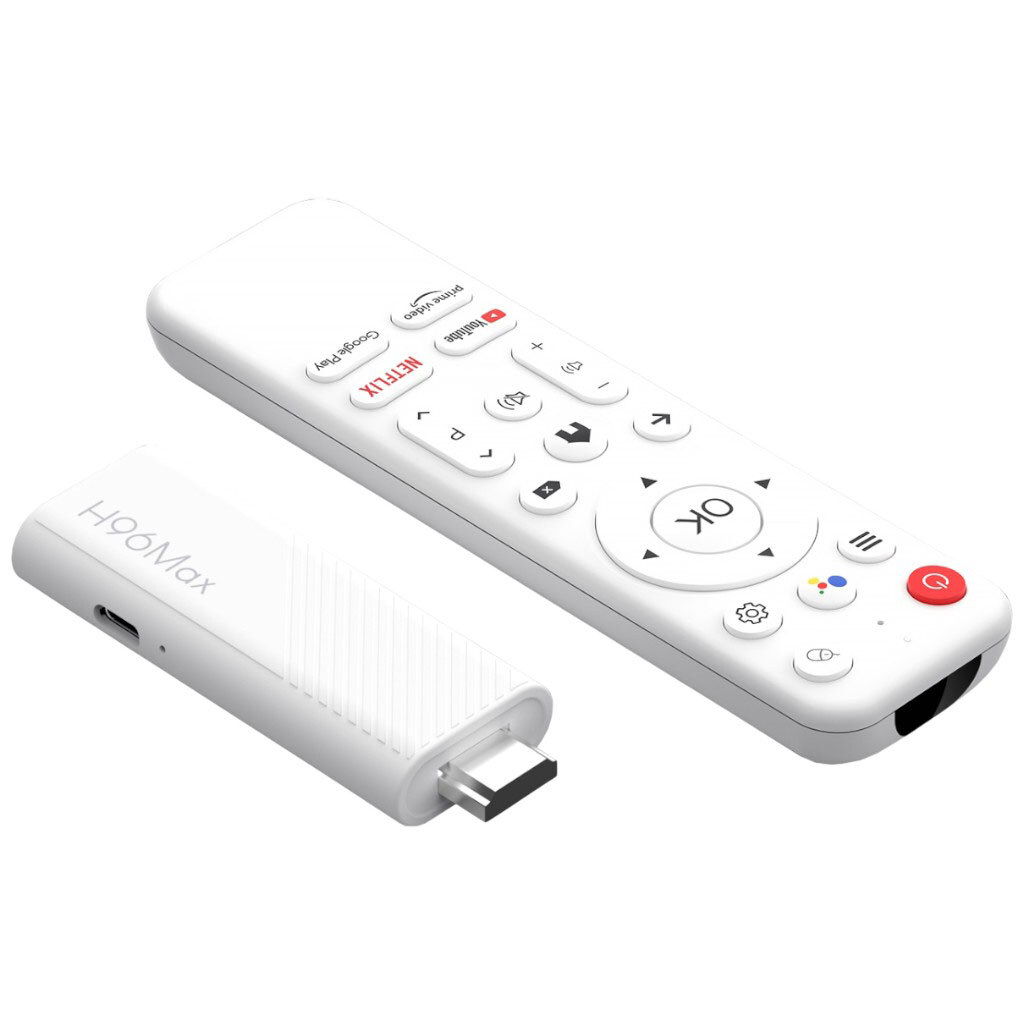 Медиаплеер HD H96 Max H313 TV Stick, Белый - № 3 Медиаплеер HD H96 Max H313 TV Stick, Белый - № 3