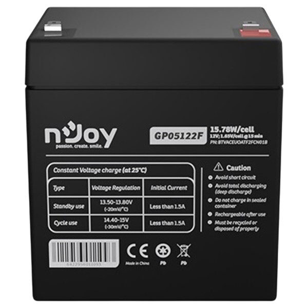 Аккумулятор Njoy GP05122F, Черный - № 1 Аккумулятор Njoy GP05122F, Черный - № 1