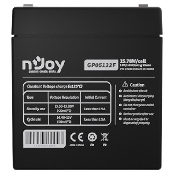Аккумулятор Njoy GP05122F, Черный - № 2 Аккумулятор Njoy GP05122F, Черный - № 2