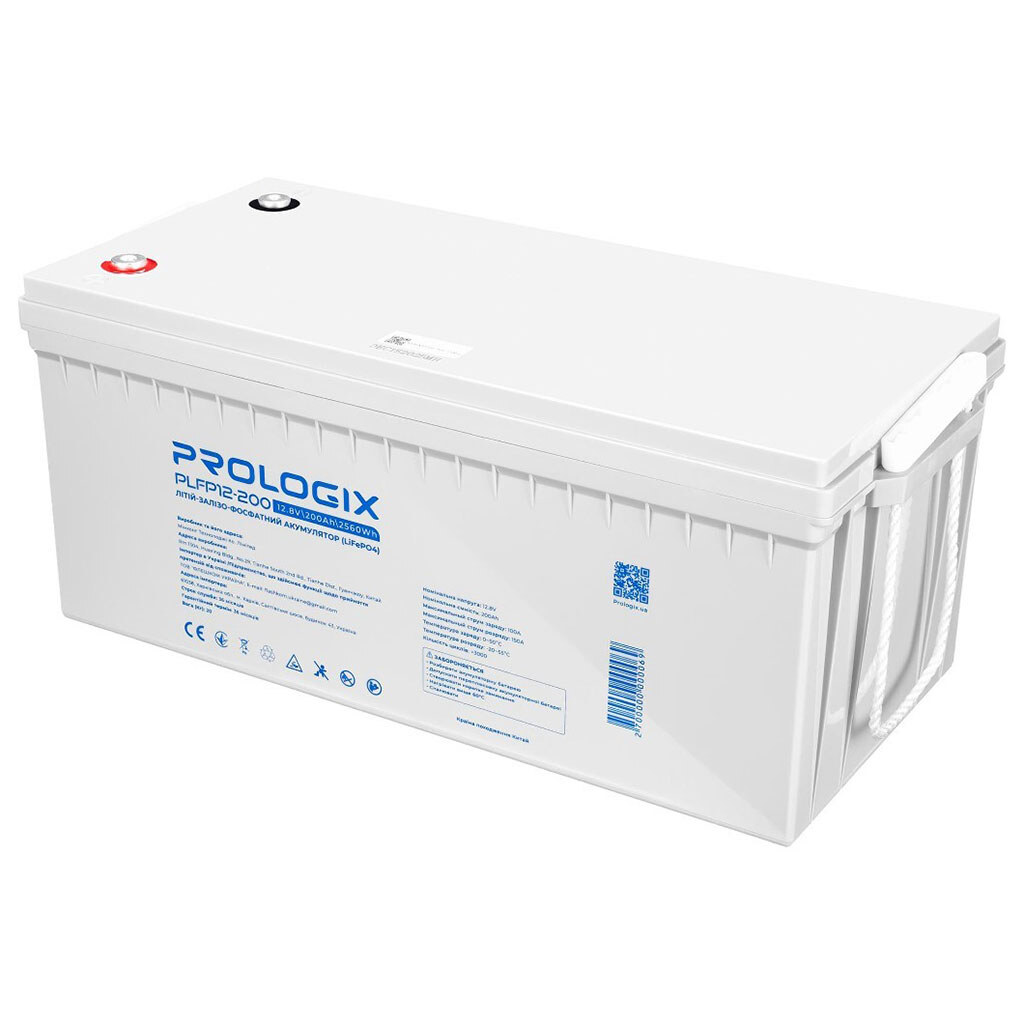 Аккумулятор Prologix PLFP12-200, Серый - № 3 Аккумулятор Prologix PLFP12-200, Серый - № 3