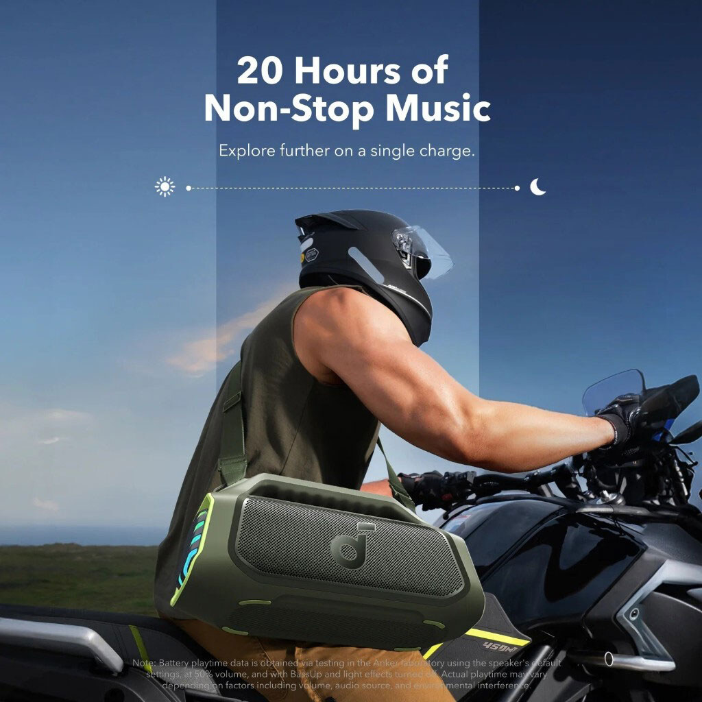 Портативна колонка Anker SoundCore Boom 2 Plus, Зелений - № 5 Портативна колонка Anker SoundCore Boom 2 Plus, Зелений - № 5