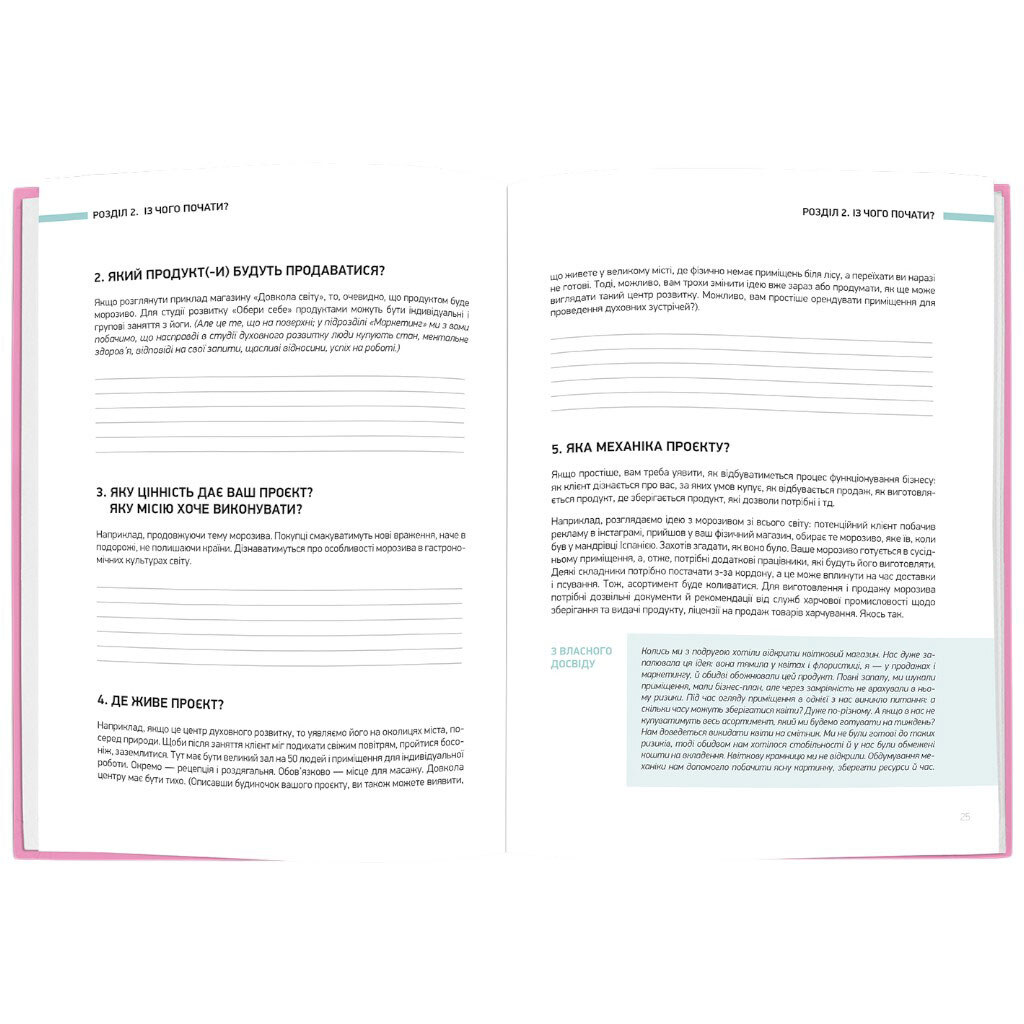 Бизнес-блокнот Orner "Руководство для предпринимателя", Розовый - № 6 Бизнес-блокнот Orner "Руководство для предпринимателя", Розовый - № 6