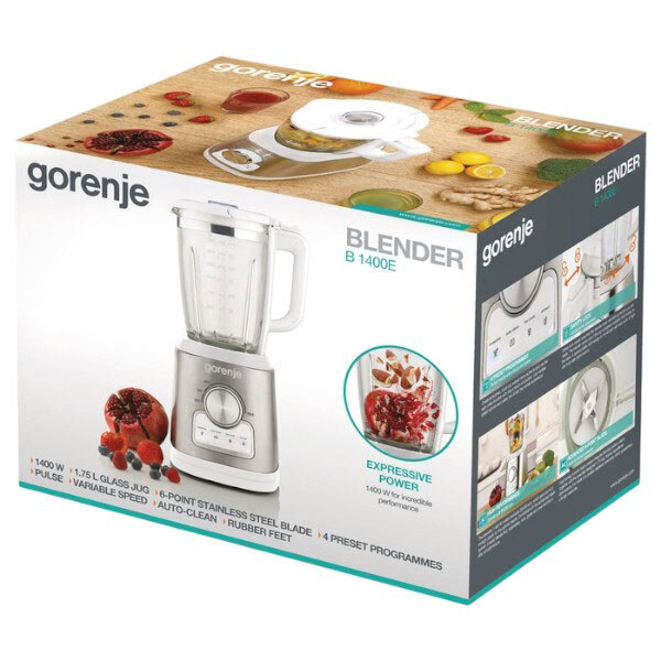 Блендер Gorenje B1400E, Белый - № 10 Блендер Gorenje B1400E, Белый - № 10
