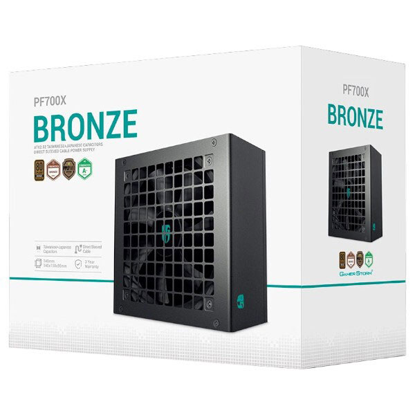 Блок живлення для корпусів DeepCool GamerStorm PF700X, Чорний - № 7 Блок живлення для корпусів DeepCool GamerStorm PF700X, Чорний - № 7