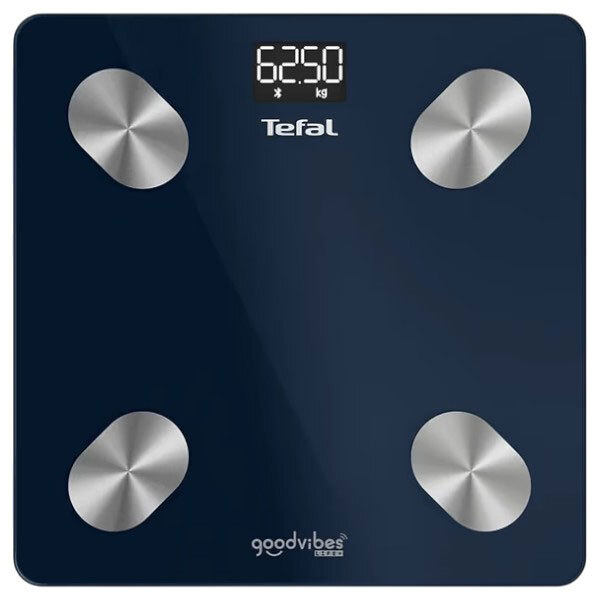 Ваги для підлоги Tefal GoodVibes Life+ BM9720F0, Синій - № 1 Ваги для підлоги Tefal GoodVibes Life+ BM9720F0, Синій - № 1