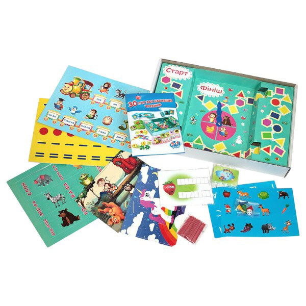 Великий набір ігор: 30 ігор для читання, Ранок - № 4 Великий набір ігор: 30 ігор для читання, Ранок - № 4