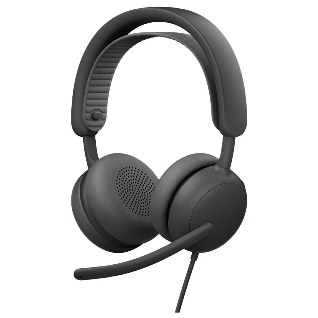 Гарнитура Logitech Zone Wired 2 USB, С микрофоном, Черный - № 1 Гарнитура Logitech Zone Wired 2 USB, С микрофоном, Черный - № 1