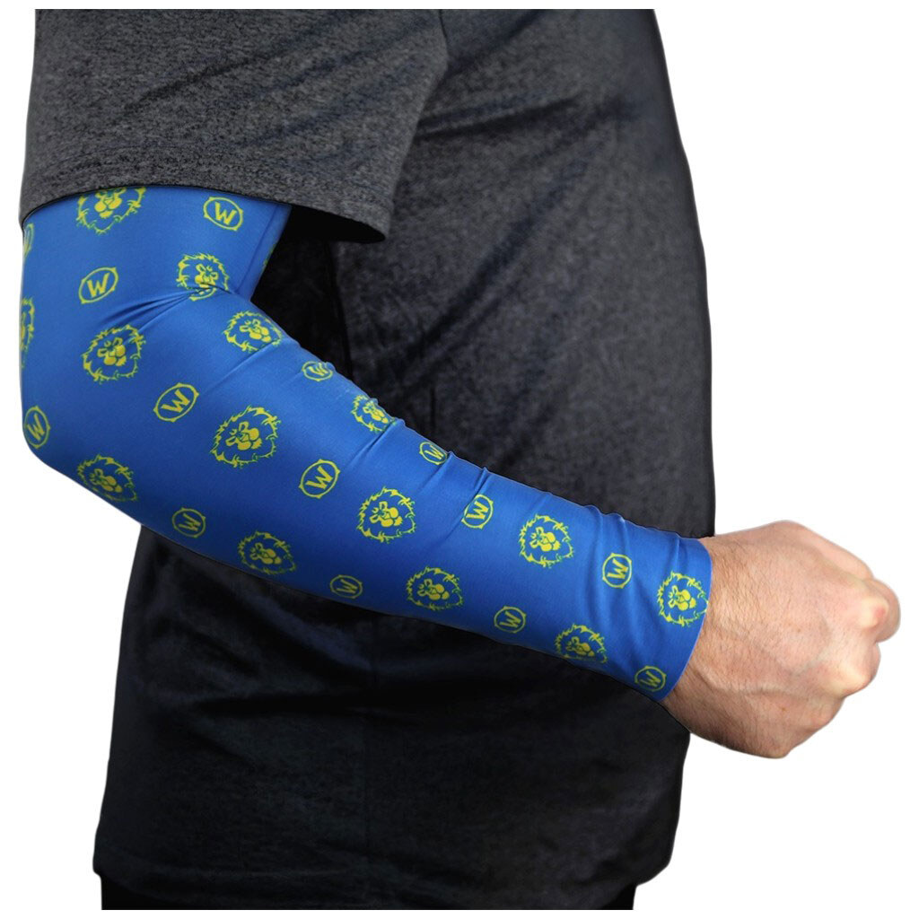 Геймерский рукав Blizzard Entertainment "World of Warcraft IV Alliance", Синий - № 4 Геймерский рукав Blizzard Entertainment "World of Warcraft IV Alliance", Синий - № 4