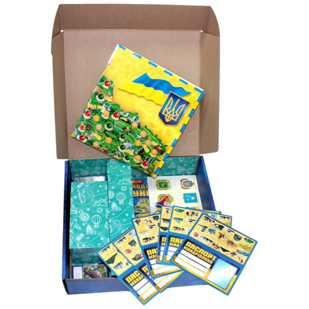 Гра "Мандруємо Україною", Ранок - № 3 Гра "Мандруємо Україною", Ранок - № 3