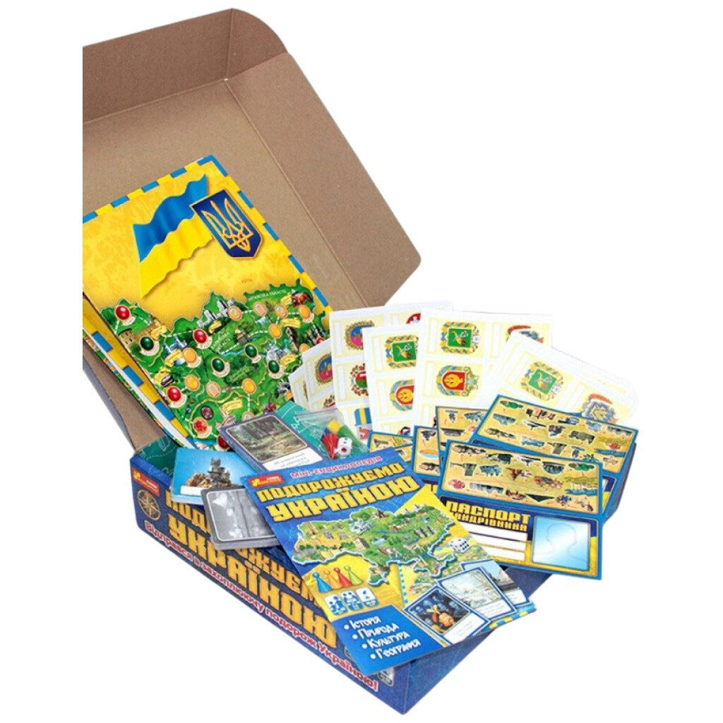 Гра "Мандруємо Україною", Ранок - № 4 Гра "Мандруємо Україною", Ранок - № 4