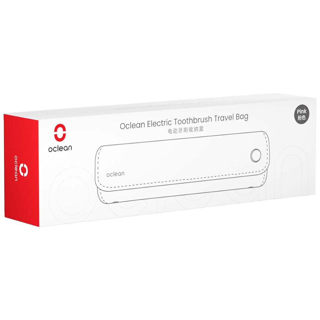 Дорожный футляр для зубной щетки Oclean Toothbrush Travel Case New Soft, Розовый - № 4 Дорожный футляр для зубной щетки Oclean Toothbrush Travel Case New Soft, Розовый - № 4