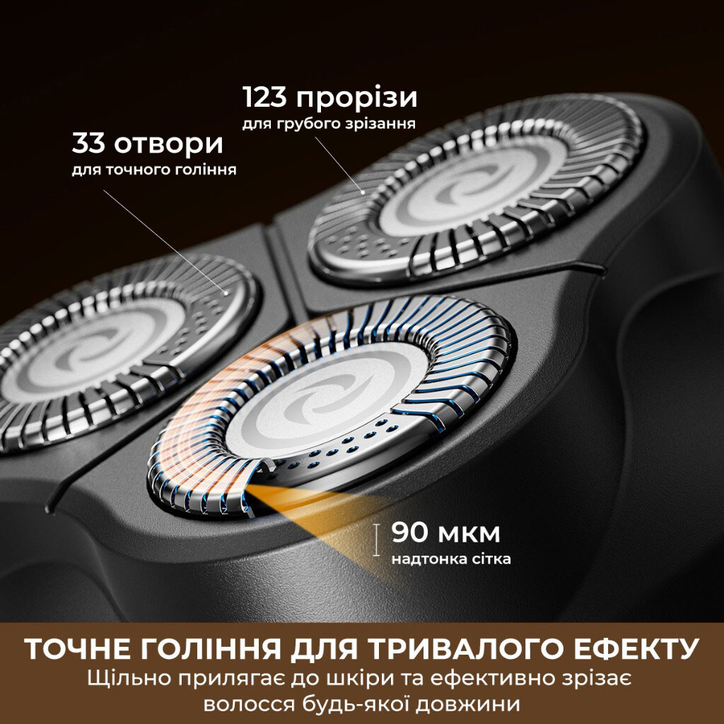 Електробритва Dreame S7, Чорний - № 5 Електробритва Dreame S7, Чорний - № 5