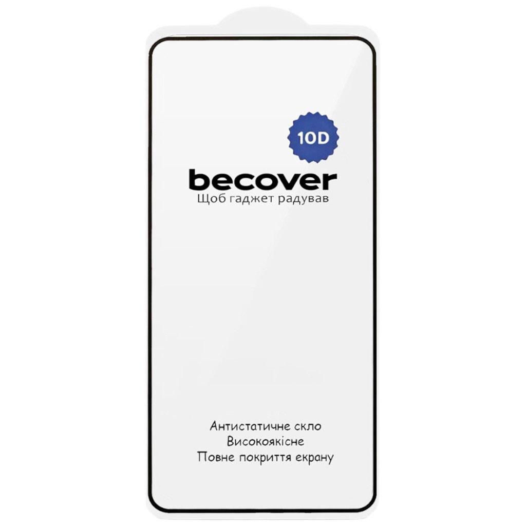 Защитное стекло OPPO Realme C85, BeCover, 10D, Черный - № 3 Защитное стекло OPPO Realme C85, BeCover, 10D, Черный - № 3