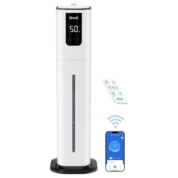 Увлажнитель воздуха Levoit Oasis Mist 1000S Smart Ultrasonic Cool Mist Tower LUH-M10, Белый - № 2 Увлажнитель воздуха Levoit Oasis Mist 1000S Smart Ultrasonic Cool Mist Tower LUH-M10, Белый - № 2