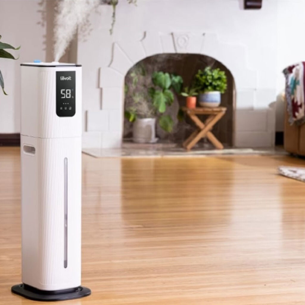 Увлажнитель воздуха Levoit Oasis Mist 1000S Smart Ultrasonic Cool Mist Tower LUH-M10, Белый - № 6 Увлажнитель воздуха Levoit Oasis Mist 1000S Smart Ultrasonic Cool Mist Tower LUH-M10, Белый - № 6
