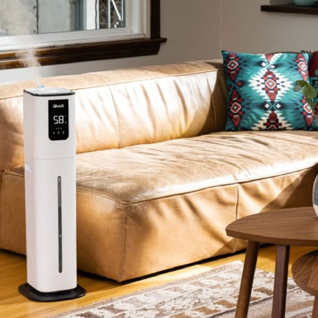 Увлажнитель воздуха Levoit Oasis Mist 1000S Smart Ultrasonic Cool Mist Tower LUH-M10, Белый - № 14 Увлажнитель воздуха Levoit Oasis Mist 1000S Smart Ultrasonic Cool Mist Tower LUH-M10, Белый - № 14
