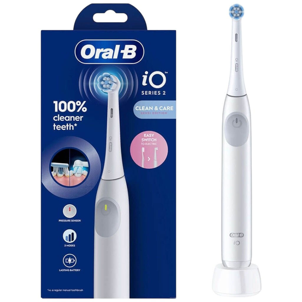 Зубная электрощетка Braun Oral-B iO Series 2 iOS2.1C9.0 Sensi Edition, Белый - № 2 Зубная электрощетка Braun Oral-B iO Series 2 iOS2.1C9.0 Sensi Edition, Белый - № 2