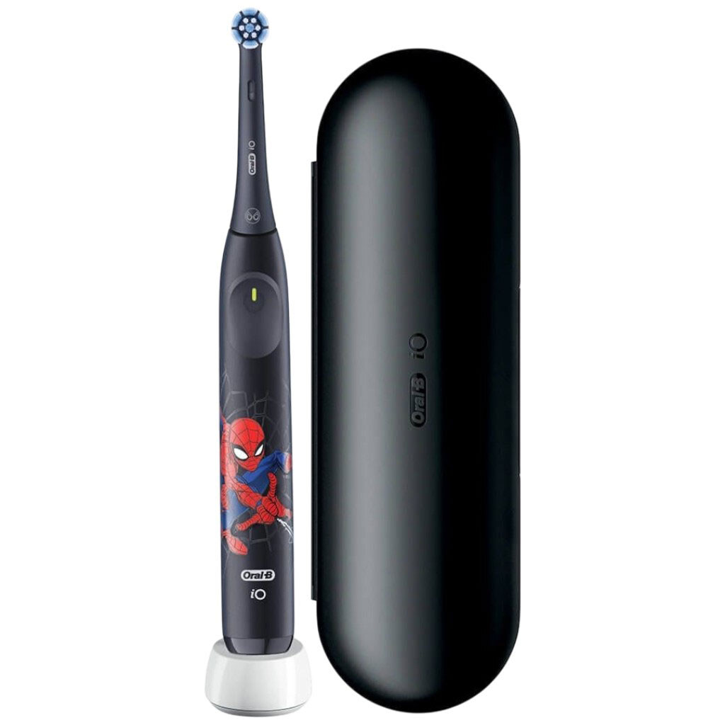 Зубная электрощетка Braun Oral-B iO Series 2 iOS2K.1H9.K Spider-Man, Черный - № 2 Зубная электрощетка Braun Oral-B iO Series 2 iOS2K.1H9.K Spider-Man, Черный - № 2