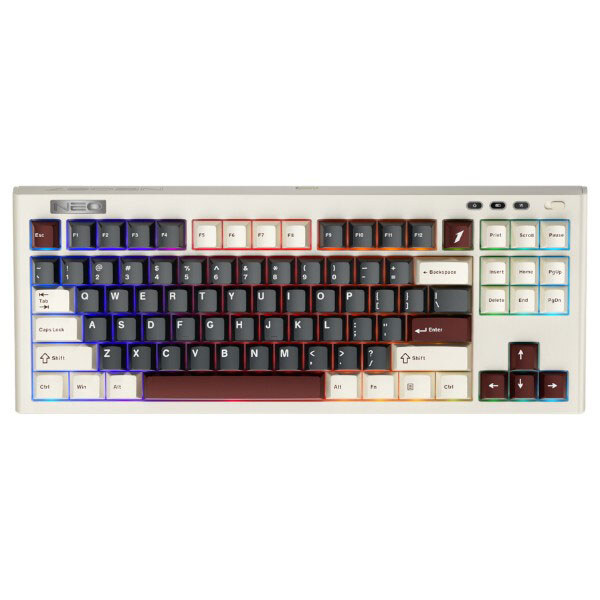 Клавіатура 1stPlayer NEO87 Rome, Бежевий - № 1 Клавіатура 1stPlayer NEO87 Rome, Бежевий - № 1