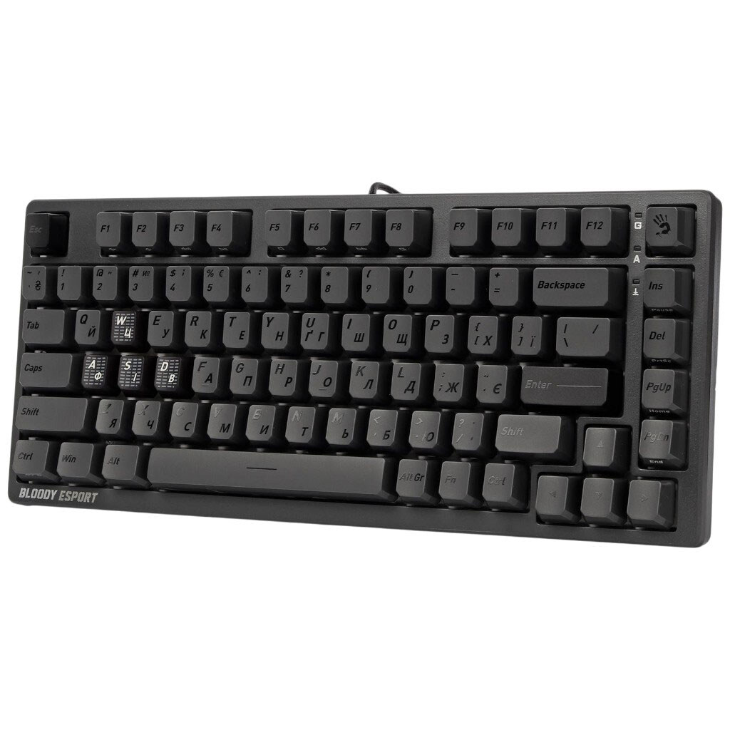 Клавиатура Bloody MS76, Серый - № 2 Клавиатура Bloody MS76, Серый - № 2