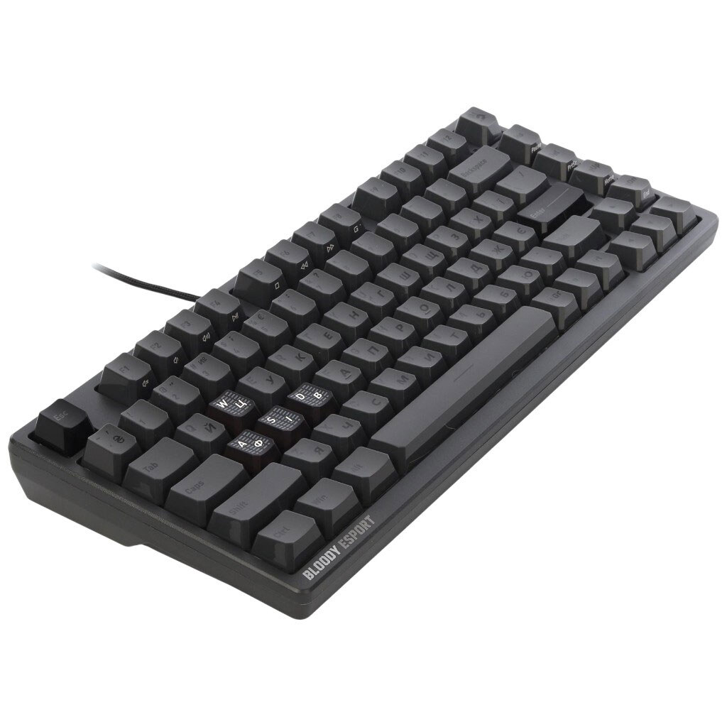 Клавиатура Bloody MS76, Серый - № 6 Клавиатура Bloody MS76, Серый - № 6