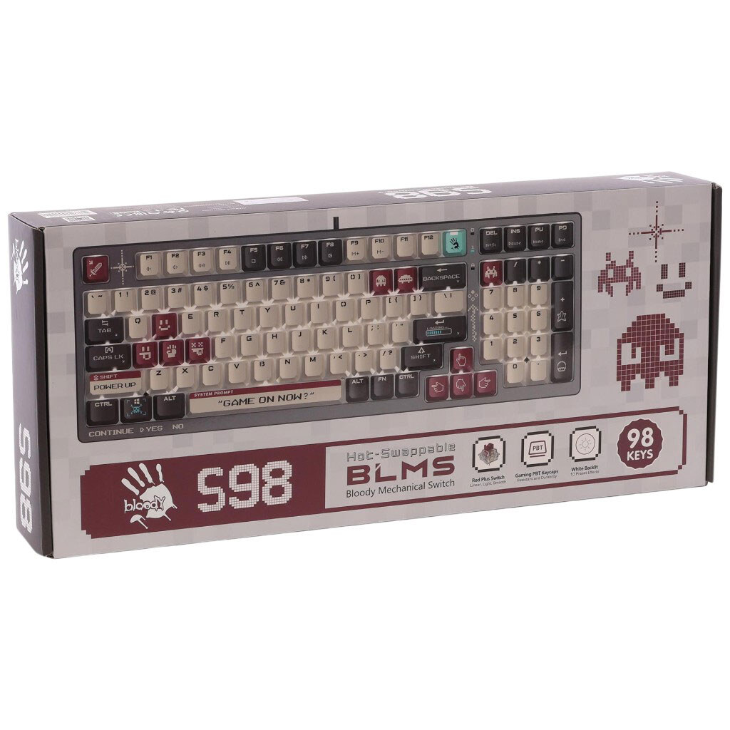 Клавиатура Bloody S98, Разноцветный - № 6 Клавиатура Bloody S98, Разноцветный - № 6