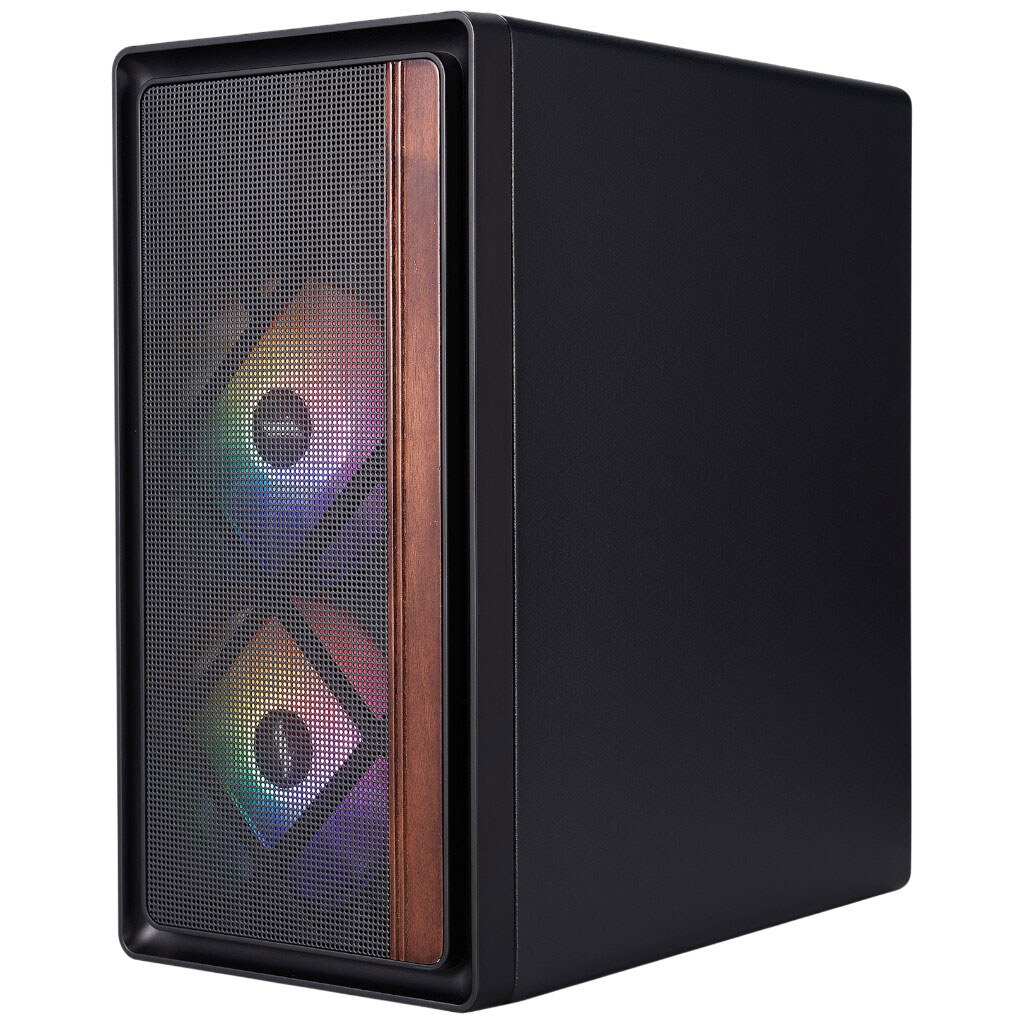 Корпус 1stPlayer WD1-BK-3F1, Чорний - № 2 Корпус 1stPlayer WD1-BK-3F1, Чорний - № 2