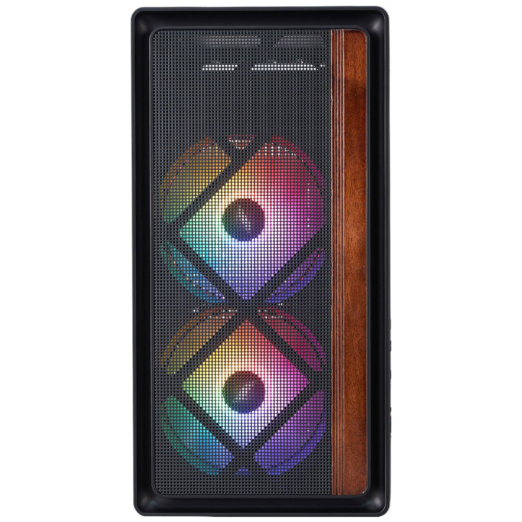 Корпус 1stPlayer WD1-BK-3F1, Чорний - № 4 Корпус 1stPlayer WD1-BK-3F1, Чорний - № 4