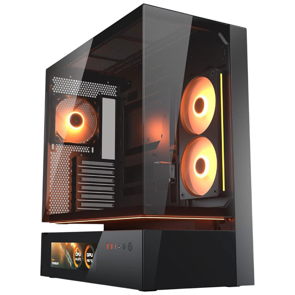 Корпус Cougar CFV235 Vision, Чорний - № 1 Корпус Cougar CFV235 Vision, Чорний - № 1