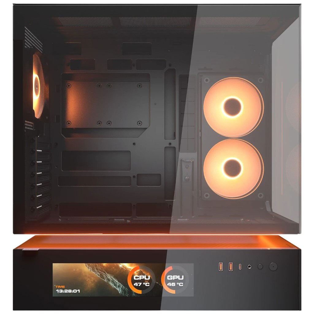 Корпус Cougar CFV235 Vision, Чорний - № 3 Корпус Cougar CFV235 Vision, Чорний - № 3