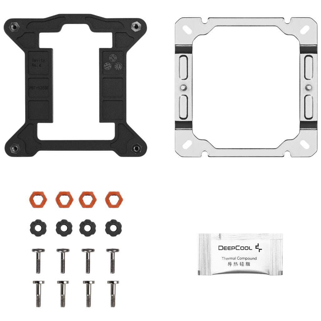 Кулер процессорный DeepCool AG400 G2, Черный - № 7 Кулер процессорный DeepCool AG400 G2, Черный - № 7
