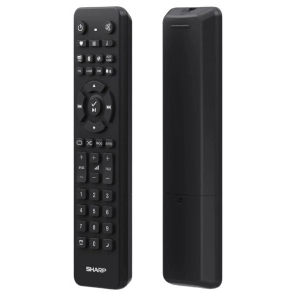 Мікросистема Sharp Micro Sound System, Чорний - № 6 Мікросистема Sharp Micro Sound System, Чорний - № 6