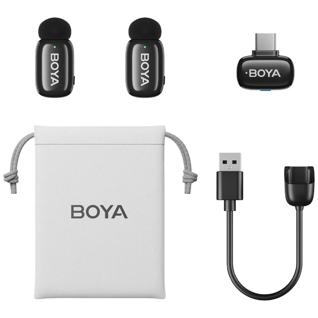 Микрофон BOYA mini-23, Черный - № 2 Микрофон BOYA mini-23, Черный - № 2