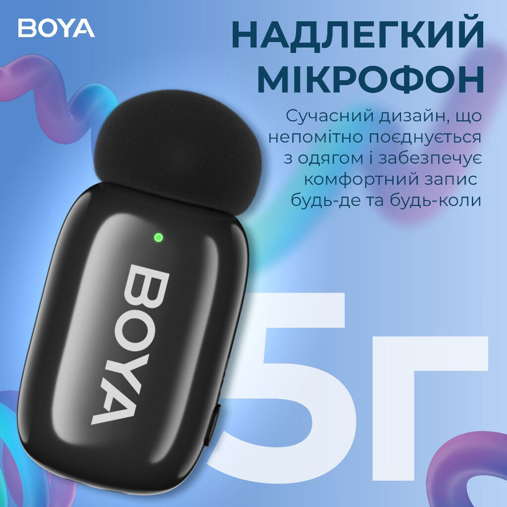 Микрофон BOYA mini-23, Черный - № 6 Микрофон BOYA mini-23, Черный - № 6