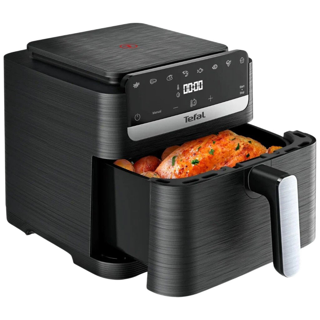 Мультипіч Tefal Easy Fry Mega Compact EY8618E0, Чорний - № 9 Мультипіч Tefal Easy Fry Mega Compact EY8618E0, Чорний - № 9