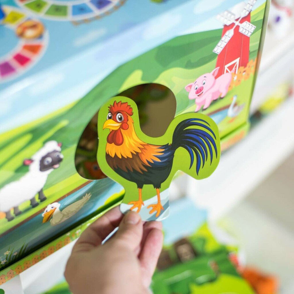 Обучающая игра "Животные на ферме", разработана на основе метода Монтессори, Ранок - № 2 Обучающая игра "Животные на ферме", разработана на основе метода Монтессори, Ранок - № 2