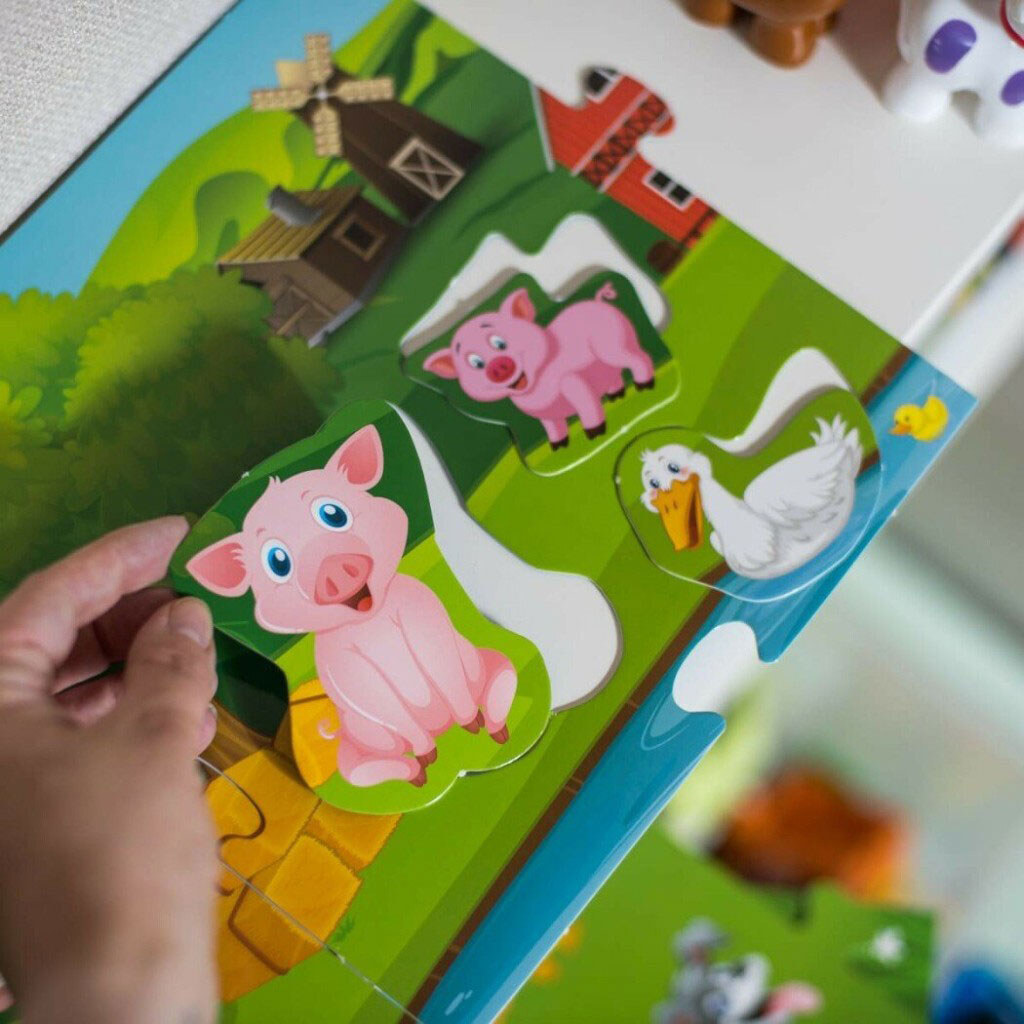 Обучающая игра "Животные на ферме", разработана на основе метода Монтессори, Ранок - № 4 Обучающая игра "Животные на ферме", разработана на основе метода Монтессори, Ранок - № 4