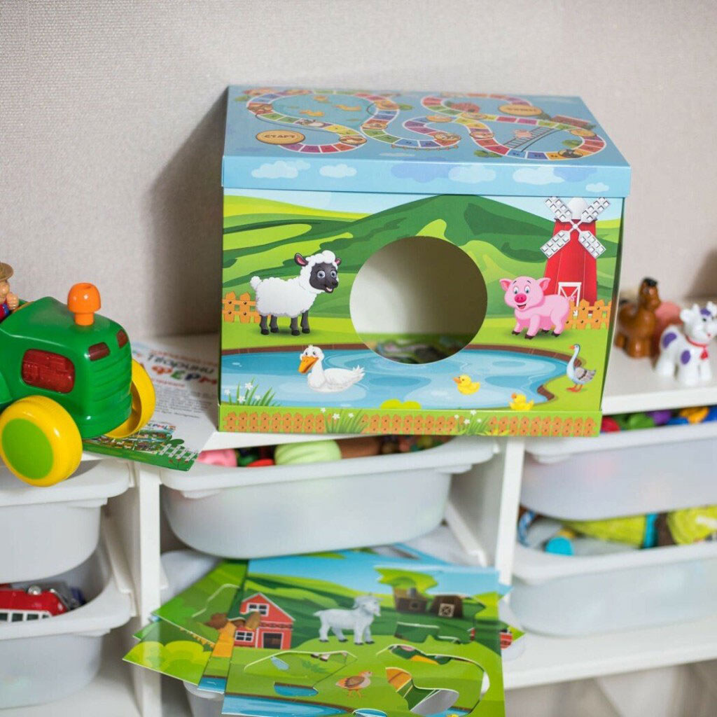 Обучающая игра "Животные на ферме", разработана на основе метода Монтессори, Ранок - № 7 Обучающая игра "Животные на ферме", разработана на основе метода Монтессори, Ранок - № 7