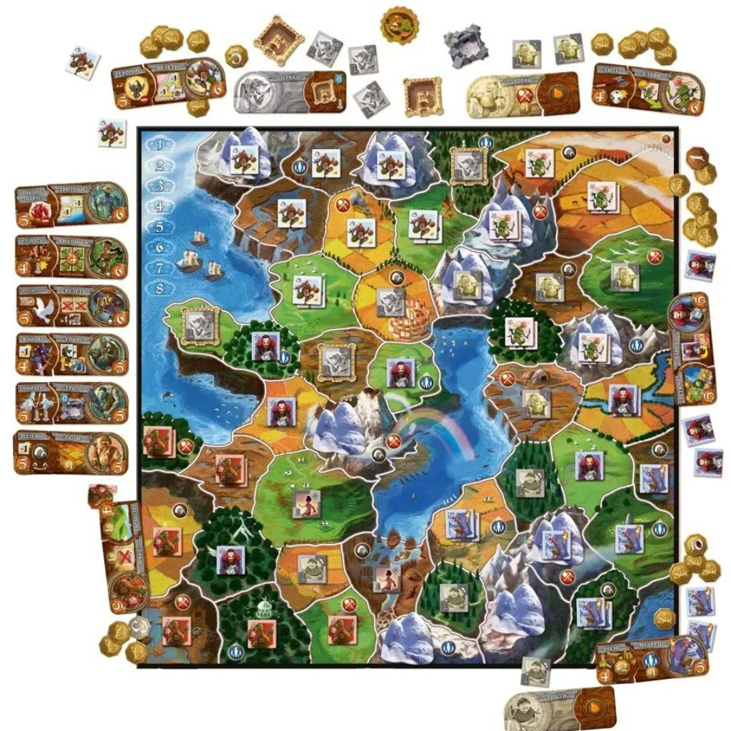 Настольная игра "Маленький мир", Lord of Boards - № 6 Настольная игра "Маленький мир", Lord of Boards - № 6